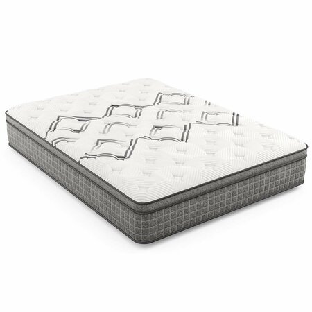 DIAMOND MATTRESS 12 in. Soto Euro Top Mattresses - Medium NLDRET-1120